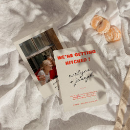 Den moderna färgade Funkyn för återställande av Ro Inbjudningar