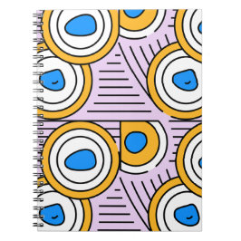 Den moderna färgade Tibet-abstrakten mönster i lil Anteckningsbok