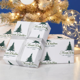 Den moderna God jul-presentationen av det minimali Presentpapper