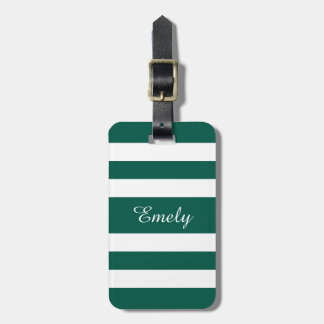 Den moderna Grönten Rand Namn Bagagebricka