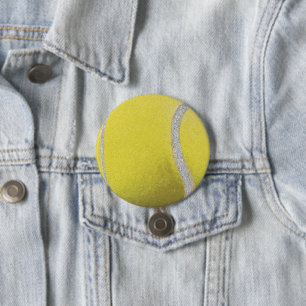 Den moderna Gulten tennis Boll med Faux Glitter Li Knapp