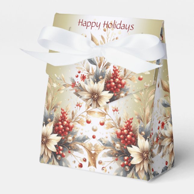Den moderna Helgdag Flowers Gift Box Presentaskar (Framsidan Sidan)