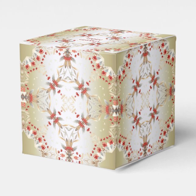 Den moderna Helgdag Flowers Gift Box Presentaskar (Framsidan Sidan)