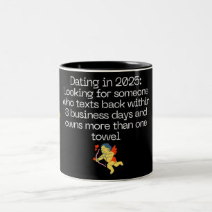 Den moderna Humor-kaffet Mugg Texteringsskämt