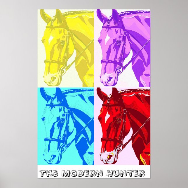 Den moderna jägaren poster (Framsidan)