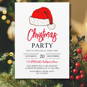 Den moderna juldagen Party Julafton Julfest Inbjudningar