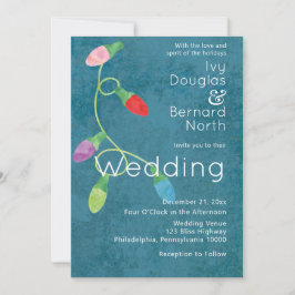 Den moderna julen Bröllop med Helgdag Ljus Meddelande