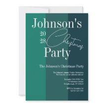 Den moderna julen i Party Grönt Rand