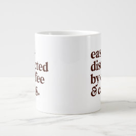 Den moderna kaffekassetten Älskare Carbs Älskare G Jumbo Mugg