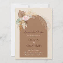 Den moderna klassen Boho Rustic Beige Brown sparar