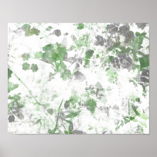 Den moderna konsten av blomman mönster och struktu poster (Framsidan)