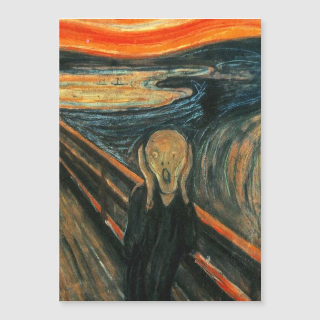 Den moderna konsten Skräm Edvard Munch (Framsida)