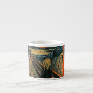 Den moderna konsten Skräm Edvard Munch Espressomugg
