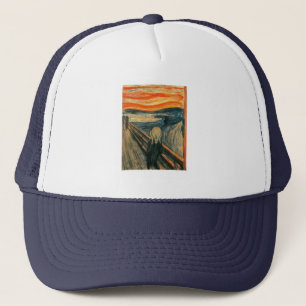 Den moderna konsten Skräm Edvard Munch Truckerkeps
