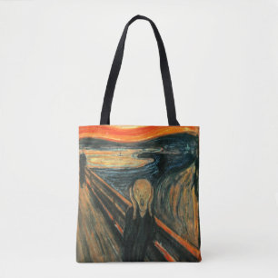 Den moderna konsten Skräm Edvard Munch Tygkasse