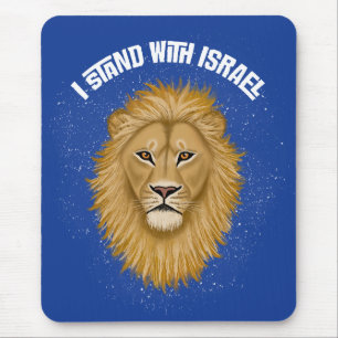 Den moderna Lejona för Judah står med Israel. Blå Musmatta