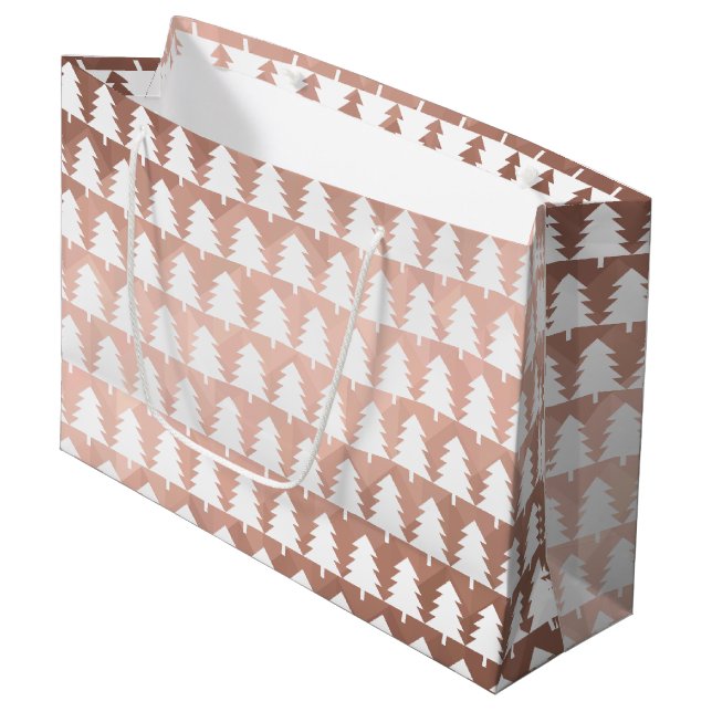 Den moderna lyxen för helgdagar i ro guld julgran (Framsidan Vinklad)