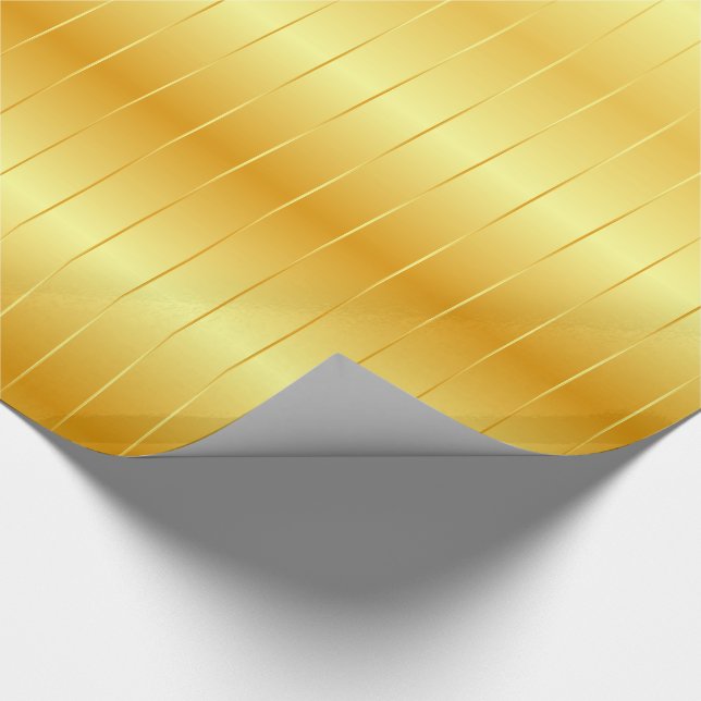 Den moderna mallen Guld Elegant i stor skala Presentpapper (Hörn)
