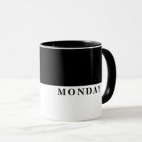Den moderna Måndag svarten fodrar roligt