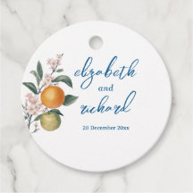 Den moderna medelhavslemon Blue Tiles Bröllop