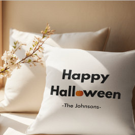 Den moderna minimalisthalloween Pillow - Personlig Kudde