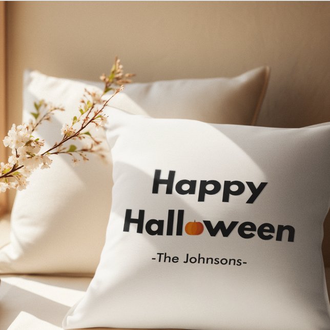 Den moderna minimalisthalloween Pillow - Personlig Kudde (Skapare uppladdad)