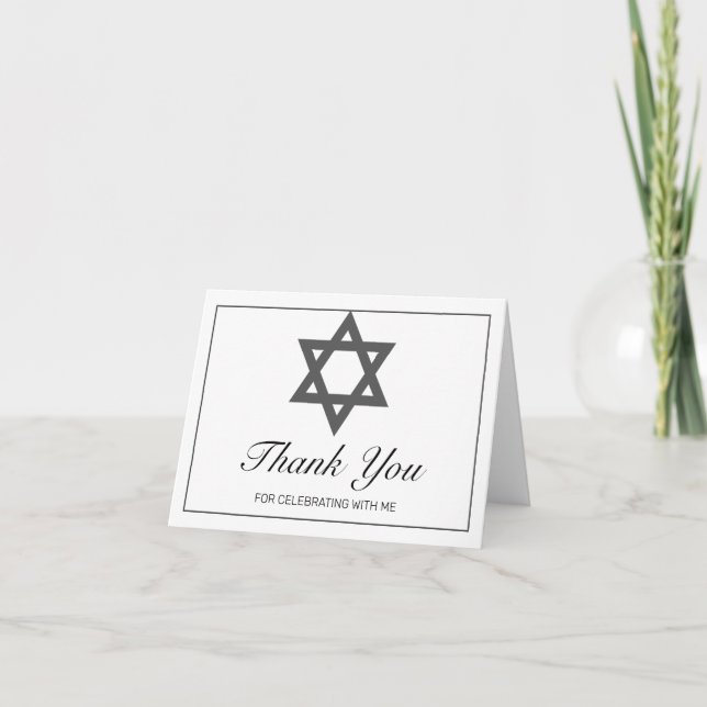Den moderna minimalistiska Bat mitzvah Tacken Pub  Kort (Framsida)