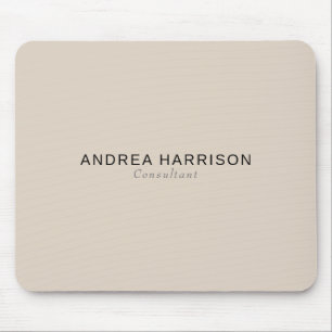 Den moderna minimalistiska Eleganten Beige Namn Musmatta