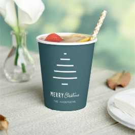 Den moderna minimalistiska God jul-Grönten Gräs Tr