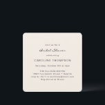 Den moderna minimalistiska Möhippan Elfenbenskuste Inbjudningar<br><div class="desc">Modern inbjudan till minsta Möhippa-torget i Elfenbenskusten</div>