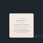 Den moderna minimalistiska Möhippan Elfenbenskuste Inbjudningar<br><div class="desc">Modern inbjudan till minsta Möhippa-torget i Elfenbenskusten</div>