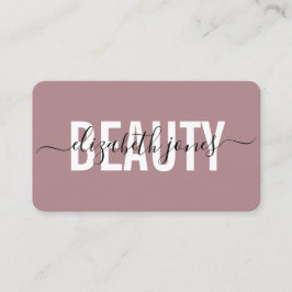 Den moderna minimalistiska Namnteckning Ro Guld Visitkort