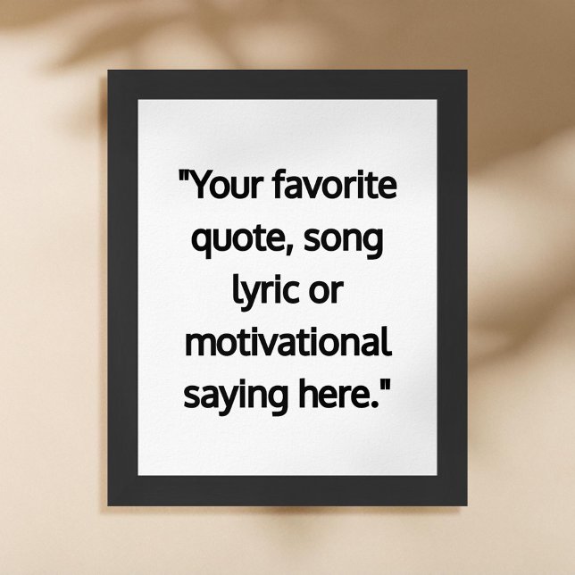 Den moderna minimalistiska Personligen Poster offe (Skapare uppladdad)