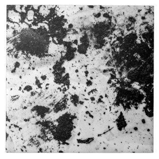 Den moderna minimalistiska svarta och vita Abstrak Kakelplatta
