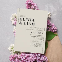 Den moderna minimalistiska typografin Black Taupe 