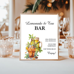 Den moderna minimalistiske sommardagen i pub i Lem Poster