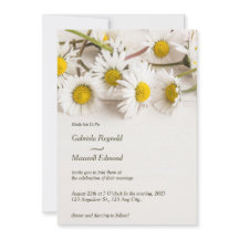 Den moderna naturens vita Daisy Bröllop