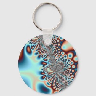 Den moderna nyckelkedjan Spiral Nyckelring