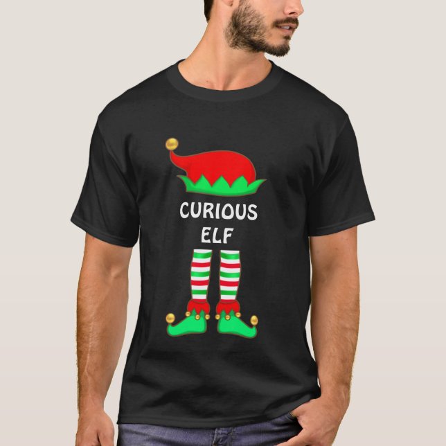 Den moderna Nyfikna julhelgen - Elf T-Shirt (Framsida)