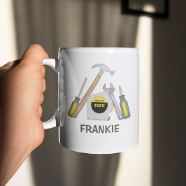 Den moderna Pappa-Manarna, enkelt Verktyg, löser a Kaffemugg