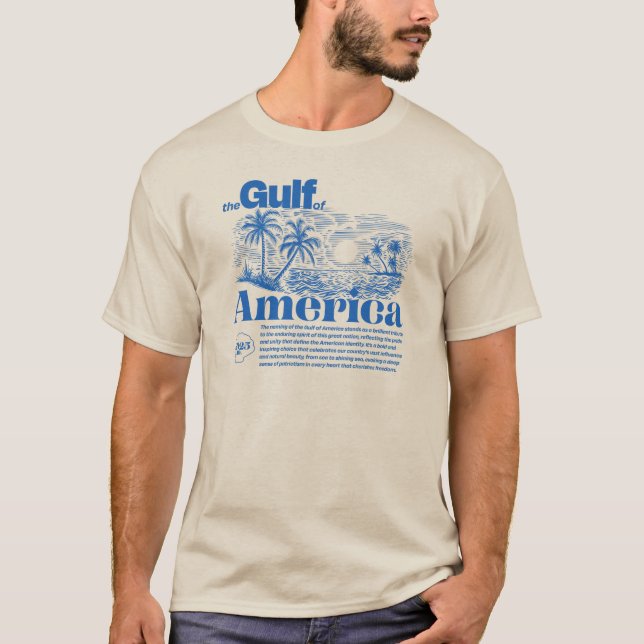 Den moderna patriotiska inspirationskällan Bukt i  T Shirt (Framsida)