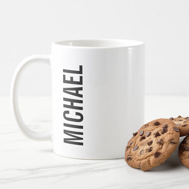 Den moderna Personligen Namn-kaffe Mugg (Skapare uppladdad)