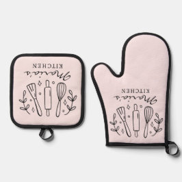 Den moderna Personligen Namn Rosa Färg Black Text