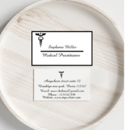 Den moderna planen för minimalistisk Professionell Visitkort