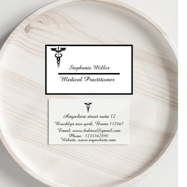 Den moderna planen för minimalistisk Professionell Visitkort (Skapare uppladdad)