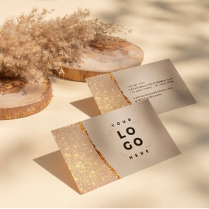 Den moderna QR-koden för svart rosa ro guld Visitkort