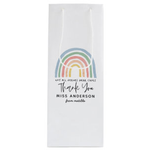 Den moderna regnbågsläraren tackar dig för present