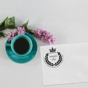 Den moderna Returadressen för utandning och Anpass Stämpel