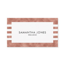 Den moderna Ro Guld Struktur Rand Freelancer