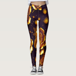 Den moderna samlingen Guld Ro Leggings